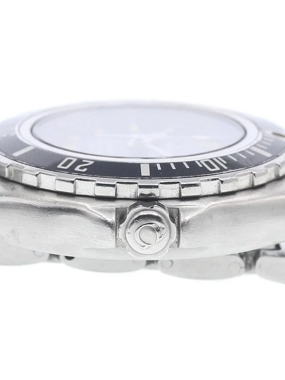 OMEGA Seamaster200 Date black Dial Quartz Ladies Watch_941320